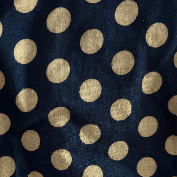 J. Crew High Waist Polka Dot Shorts - Navy and White - Picture 2 of 13